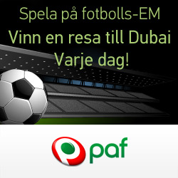 Spela hos Paf och vinn en resa till Dubai